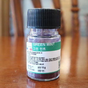 [2월6일까지세일]모라색소(세바롬색소) 그린민트10g