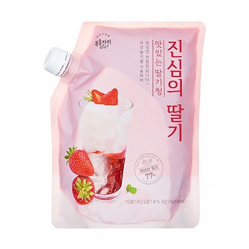 [싹수리세일][냉장] 복음자리 진심의 딸기 1kg 딸기청