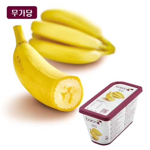 [냉동퓨레]브아롱 바나나 1kg